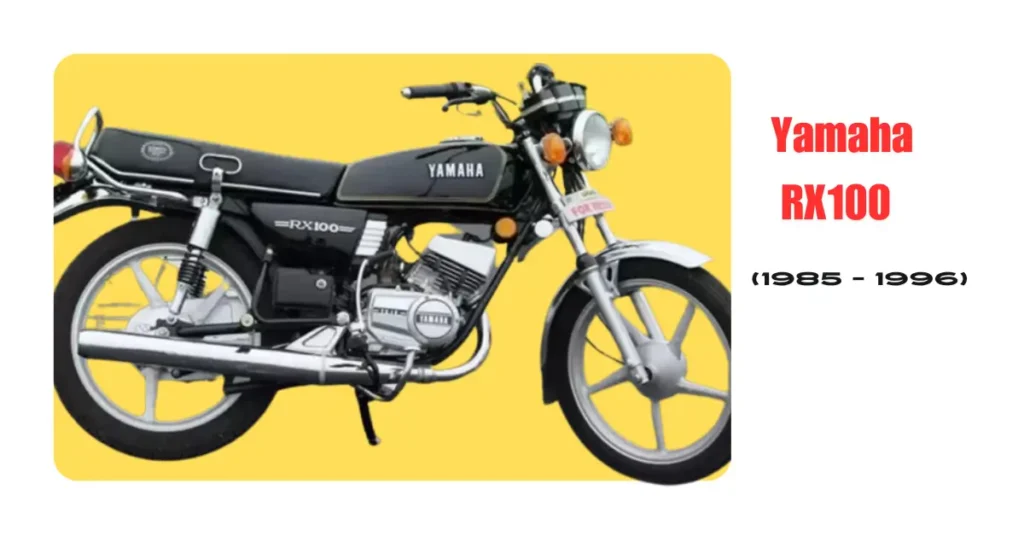 RX100 Bike Price