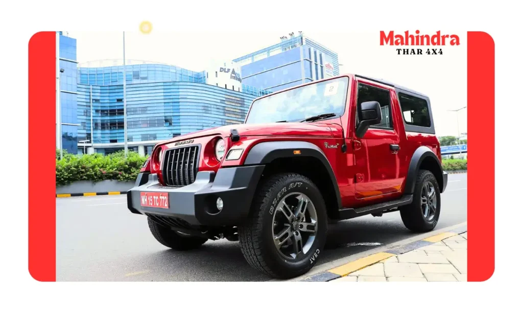 Best Off-Roading Car Mahindra Thar 4 4