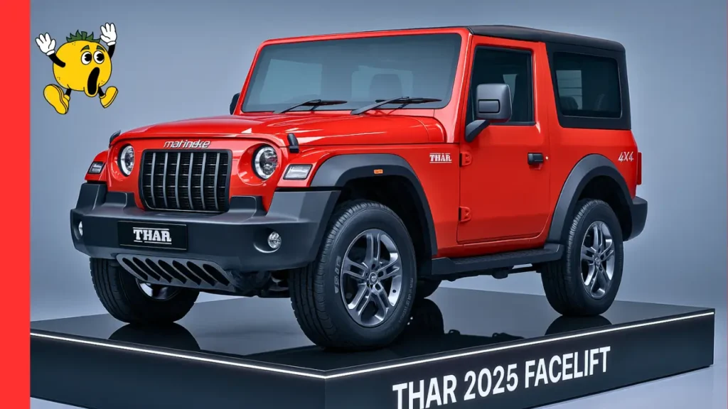 2025 Mahindra Thar facelift