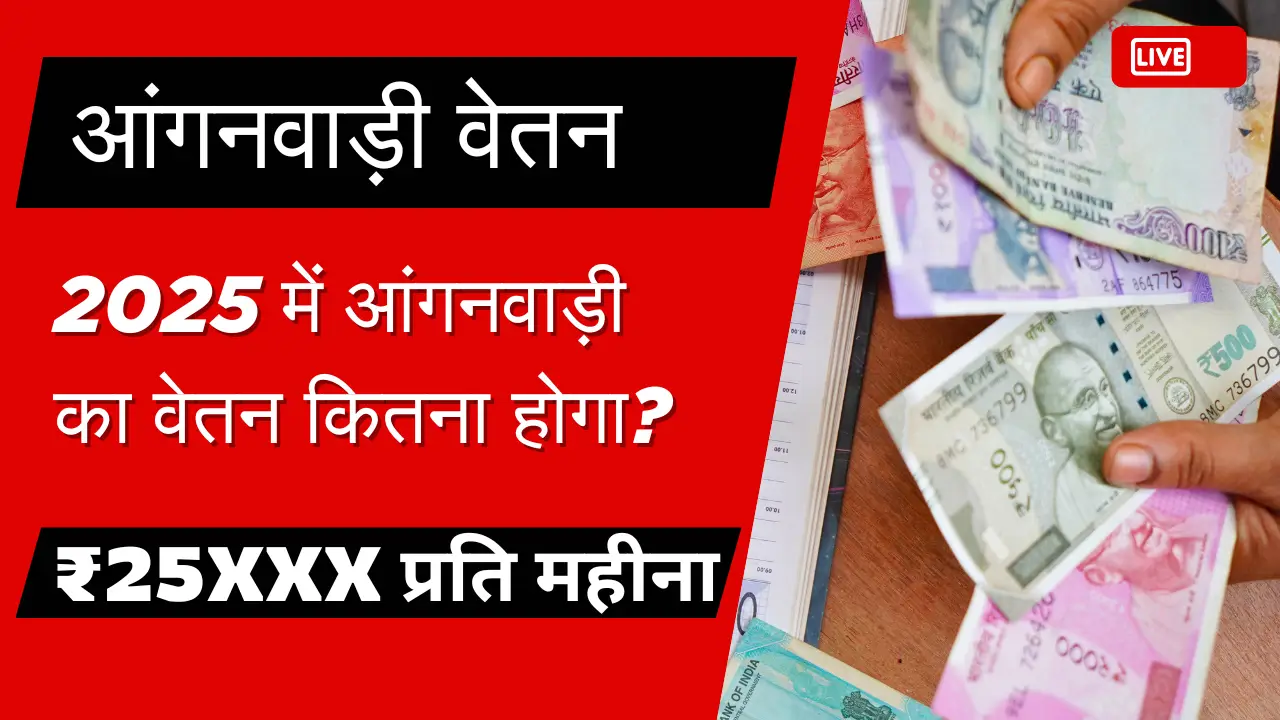 mp anganwadi ki salary 2025