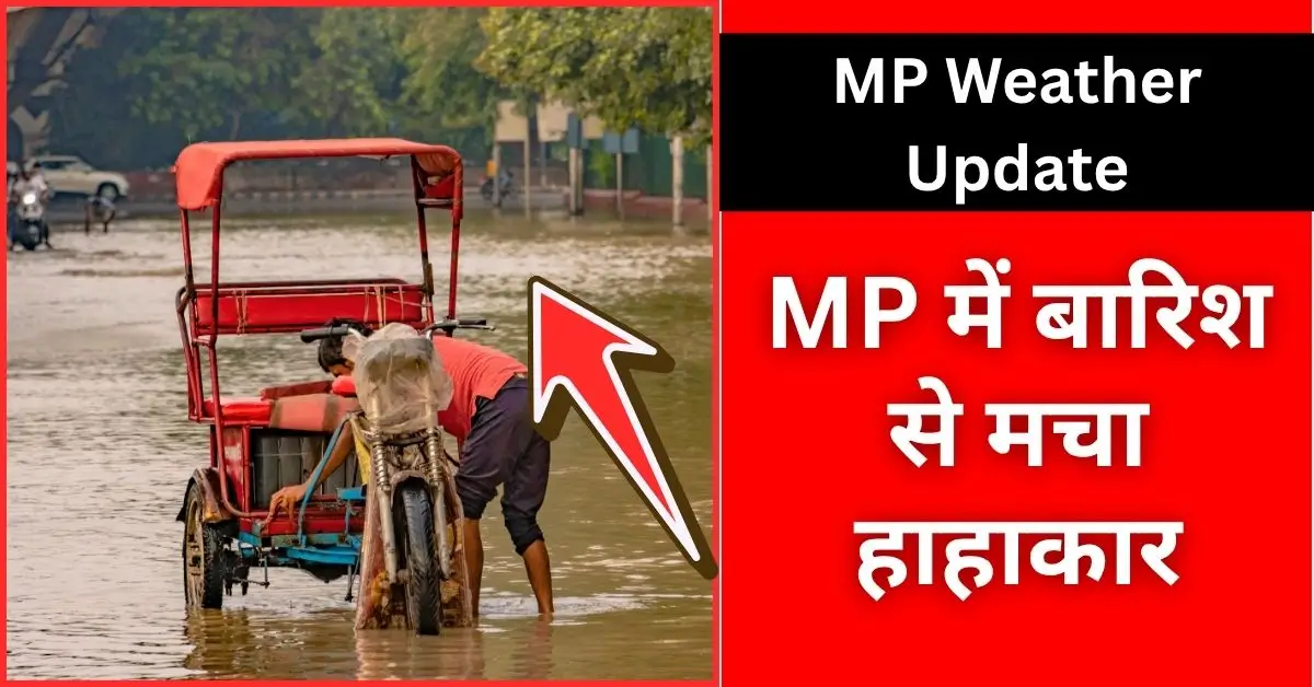MP में बारिश से मचा हाहाकार